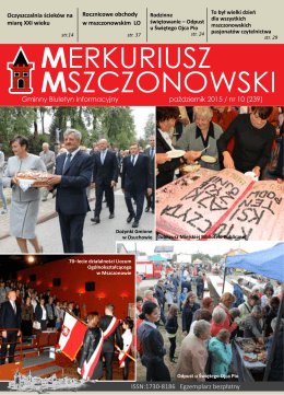 MM_pazdziernik_2015 - Mszczonów, Urząd Miasta i Gminy