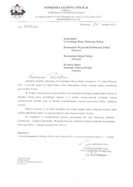 KOMENDA GŁÓWNA POLICJI