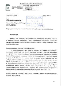 WOJEW&Oacute;DZKI SZPITAL ZESPOLONY