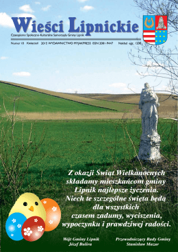 Wieści Lipnickie, kwiecień 2015 - plik. pdf 5,93 MB