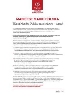 manifest marki polska forum brandingu