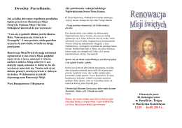 Renowacja Misji Św. - parafia-skarzysko