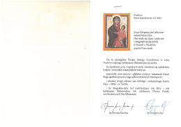 Jezus Chrystus jest obliczem miłosierdzia Ojca. .. Ono stało się żywe
