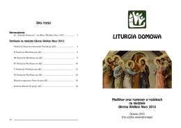 Liturgia Domowa (zeszyt)