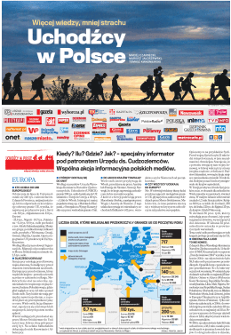 Więcej wiedzy, mniej strachu - Uchodźcy w Polsce pdf 1 MB Pobierz