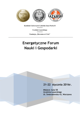 Energetyczne Forum Nauki i Gospodarki