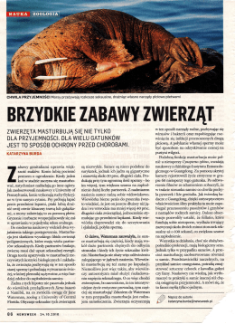 Zwierzęta masturbują się