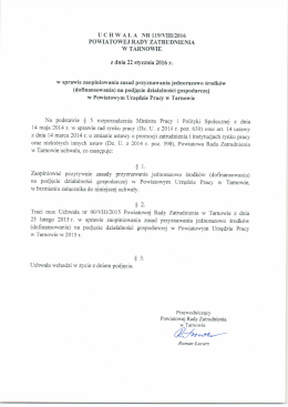 Zasady przyznawania jednorazowych środków na podjęcie działal