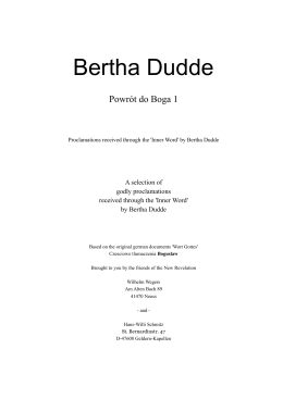Bertha Dudde