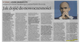 Jak dojść do nowoczesności