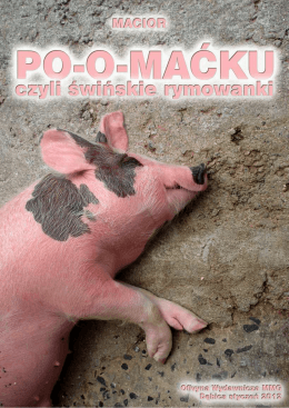 Po-o-Maćku, czyli świńskie rymowanki (pdf, 39 str