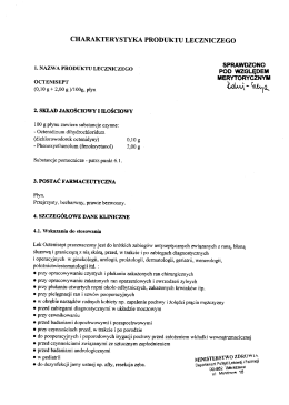 CHARAKTERYSTYKA PRODUKTU LECZNICZEGO