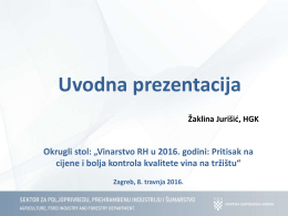 prezentacija Žakline Jurišić, pomoćnice direktorice