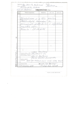 Objedn&aacute;vka rev&iacute;zie elektrik&yacute;ch zariaden&iacute; a prenosn&yacute;ch spotrebičov