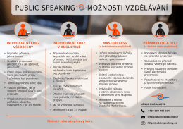 Podrobnosti - publicspeaking.cz