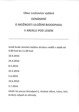 Více informací..