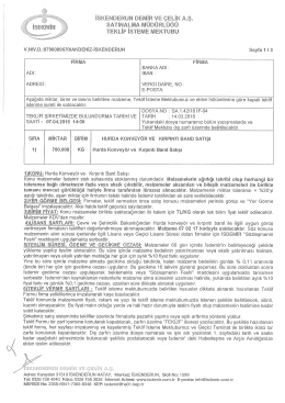 700.000 Kg Hurda Konveyör ve Kırpıntı Band Satışı