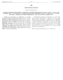Page 1 Dziennik Ustaw Nr 38 :- Poz. 245, 246 i 247 246