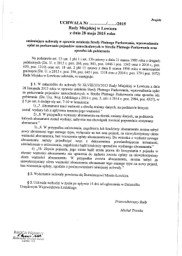 uchwała