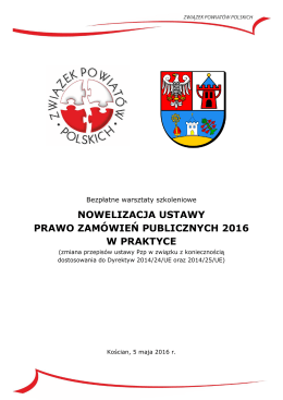 Zaproszenie do Kościana - Związek Powiatów Polskich