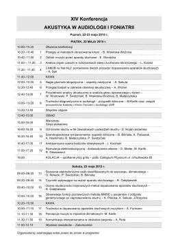 Program Konferencji w formacie PDF