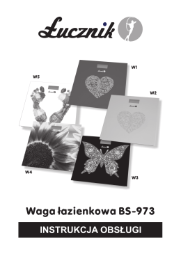Waga łazienkowa BS - 973