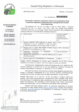 Zarząd Dr&oacute;g Miejskich