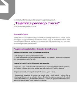 &bdquo;Tajemnica pewnego miecza"