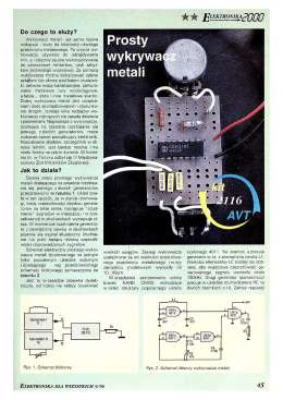 Prosty wykrywacz metali