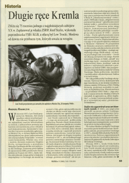 "Długie ręce Kremla", w: Polityka nr 11 (3000)