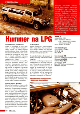 Hummer na LPG