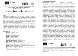 Ojczyzna/homeland/Heirnat - Liceum Ogólnokształcące im