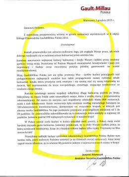 GaultaMiIIau - Restauracja Maszoperia