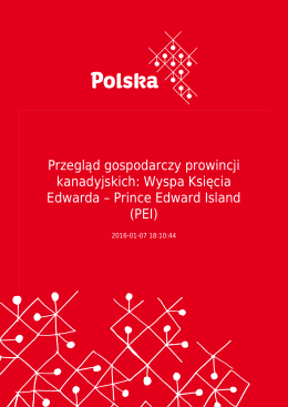 Wyspa Księcia Edwarda – Prince Edward Island