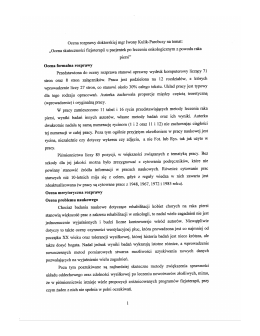 Ocena rozprawy doktorskiej mgr Iwony Kulik