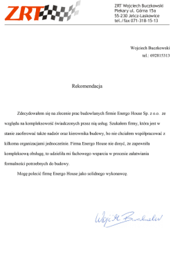 p. Wojciech Buczkowski
