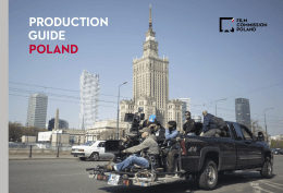 PRODUCTION GUIDE POLAND - PISF - Polski Instytut Sztuki Filmowej