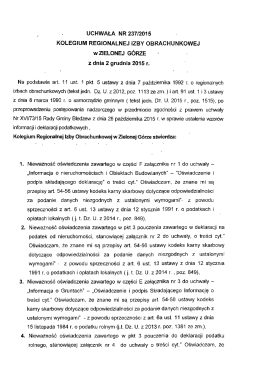 wZIELONEJ G&Oacute;RZE &rsaquo; - Regionalnej Izby Obrachunkowej w Zielonej