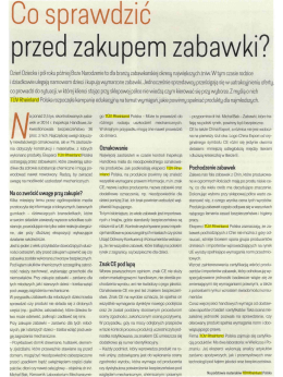 Co sprawdzić przed zakupem zabawki - artykuł