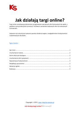 Poradnik PDF: Jak działają targi online? - ks-navicon targi on-line