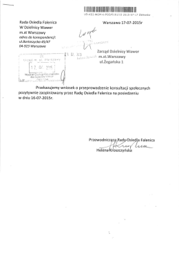 treść wniosku