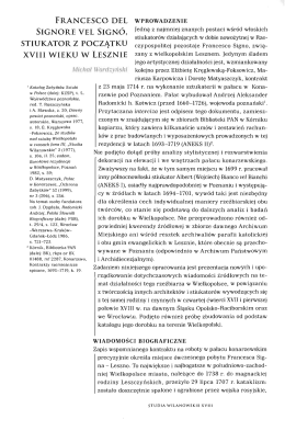 FRANCESCO DEL SIGNORE VEL SIGN&Oacute;, STIUKATOR z