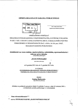 OFERTA/(śFERTA WSP&Oacute;LNA&rdquo; _ - Urząd Miasta i Gminy Radzymin