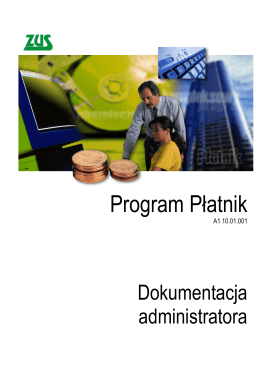 Program Płatnik - Dokumentacja administratora