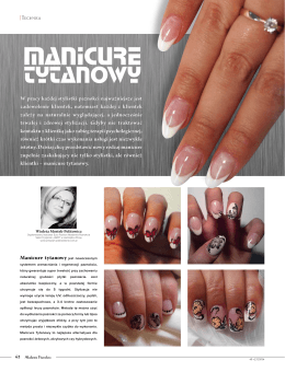 Artykuł „Manicure tytanowy – krok po kroku” - Wmsarah