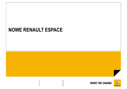 NOWE RENAULT ESPACE - Ossowski, Renault Elbląg
