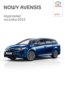 NOWY AVENSIS