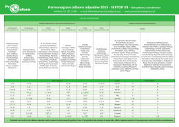 harmonogram odpadow 2015 - sektor VII.indd