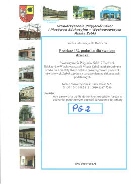 Stowarzyszenie Przyjaci&oacute;ł Szk&oacute;ł i Plac&oacute;wek Edukacyjno