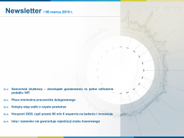 podatkowy marzec 2015 - Olesiński i Wspólnicy